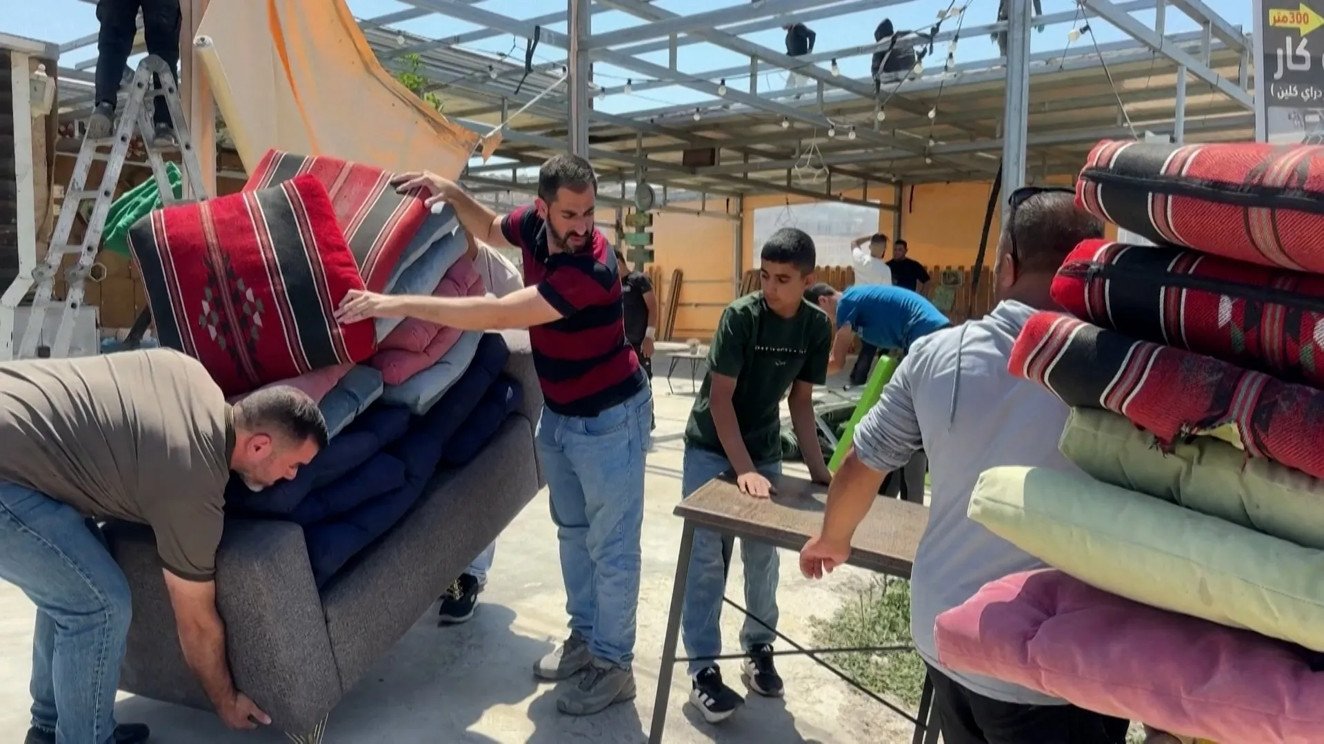 Shop owners dismantle businesses after Israeli demolition orders