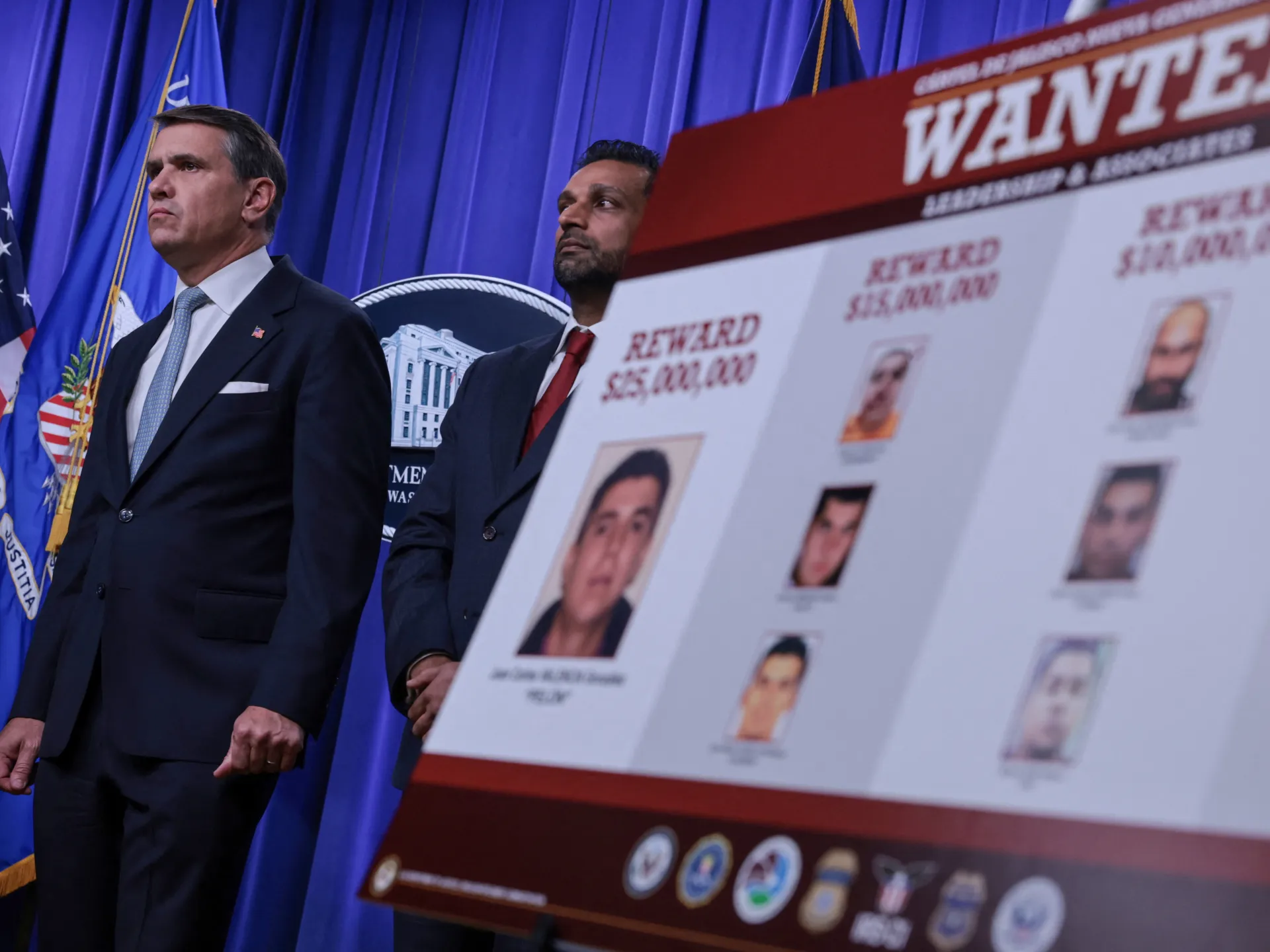US announces more than $100m in rewards for eight Jalisco cartel leaders