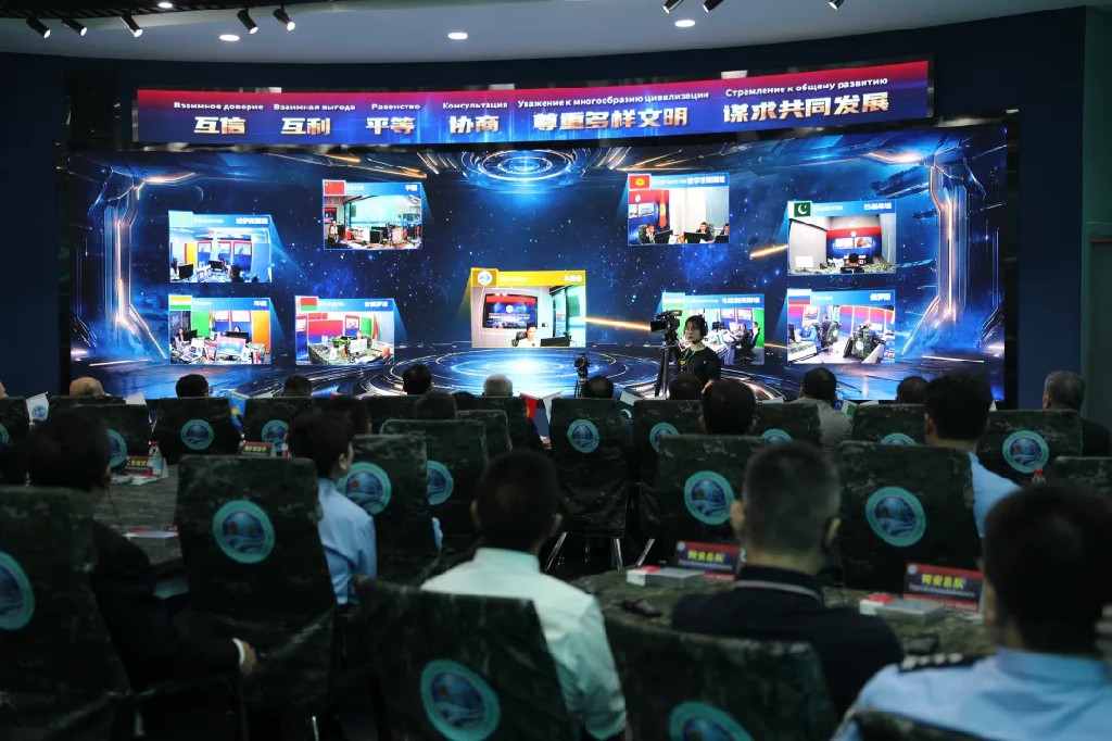上合组织“天山-2026”联合网络反恐演习在新疆举行