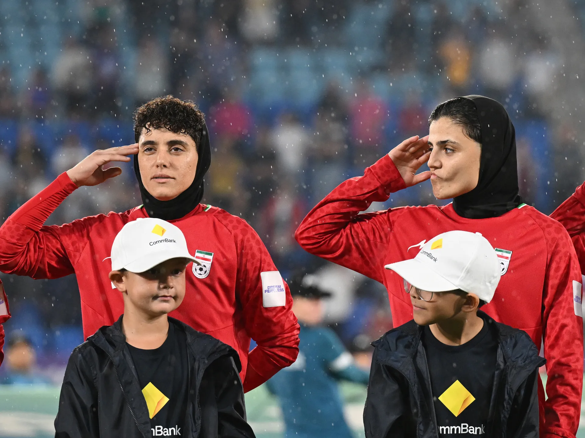 Iran anthem protest: Female footballers ‘proud’ to become Australian
