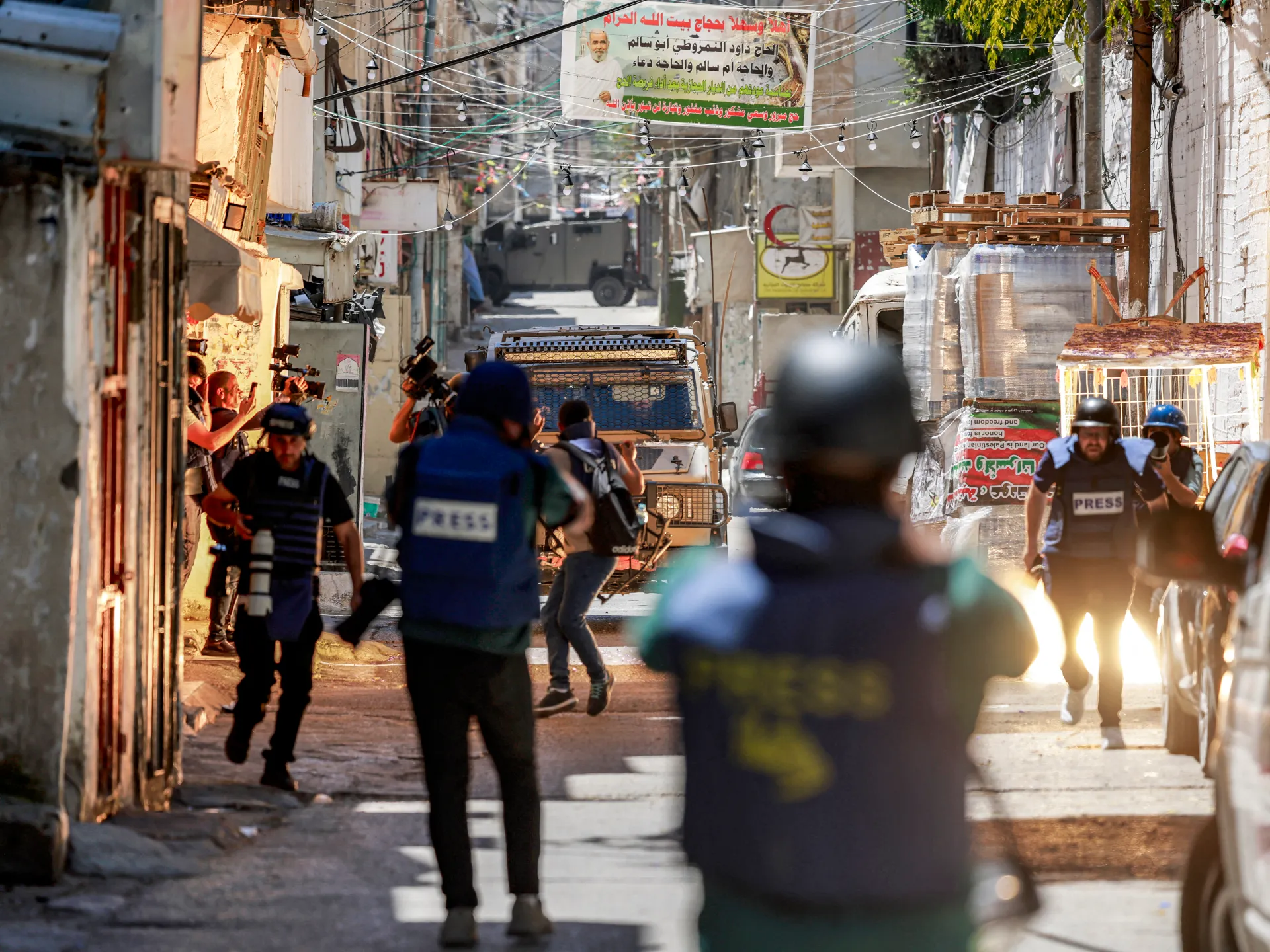 Union reports 108 attacks on Palestinian journalists in July