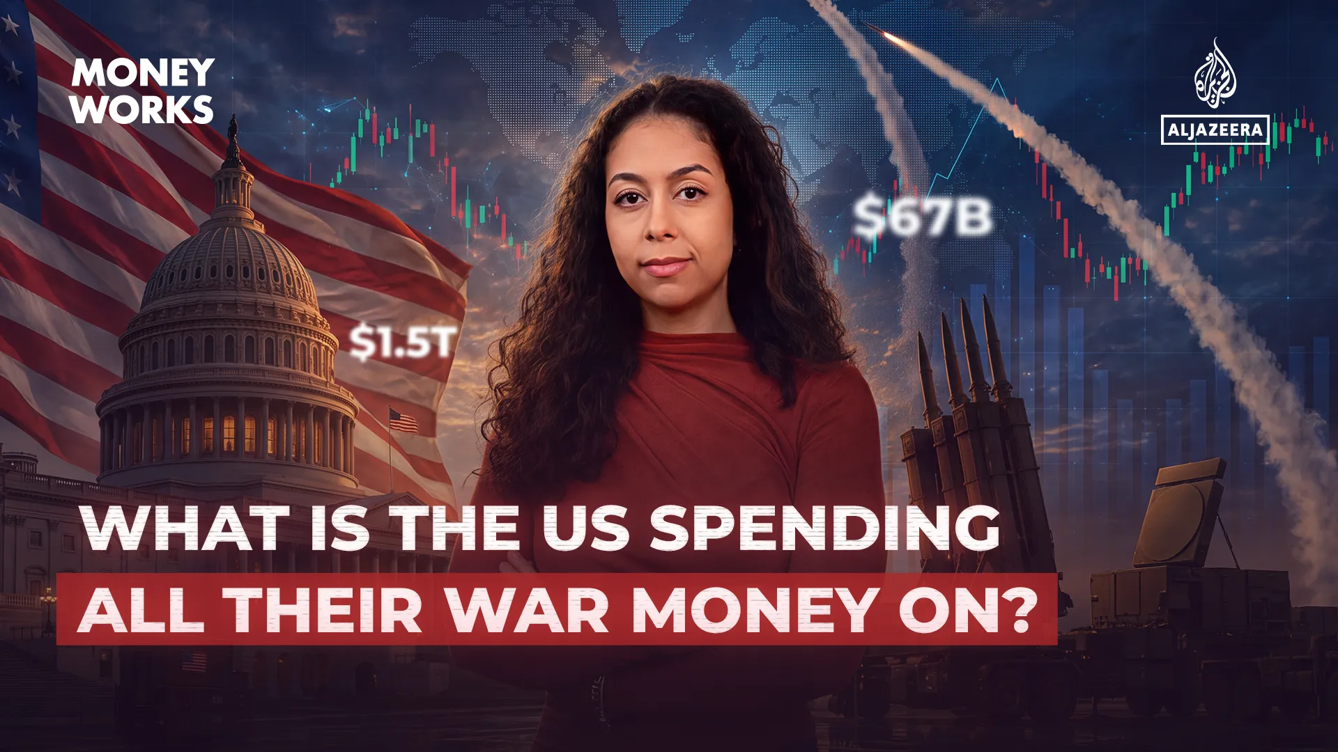What is the US spending all their war money on?