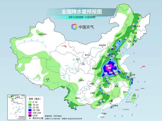 东北到江淮仍有强降雨河南雨势猛烈 北方降温明显多地迎清凉