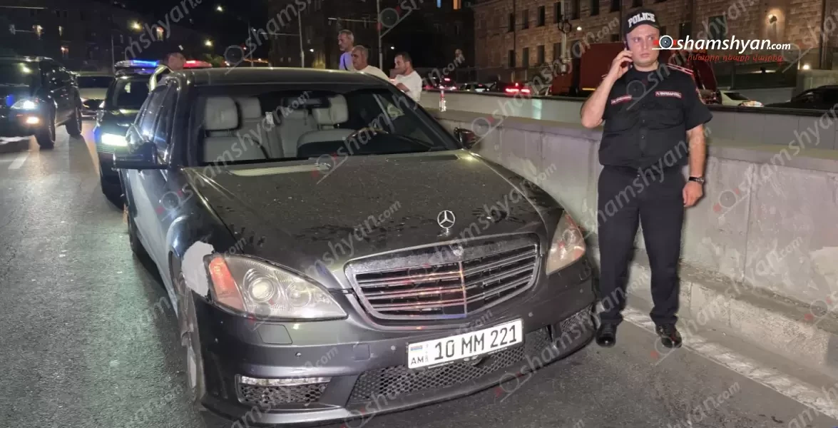 Ողբերգական դեպք՝ Երևանում. բախումից հետո Mercedes-ի վարորդի ինքնազգացողությունը վատացել է, նա մահաել է