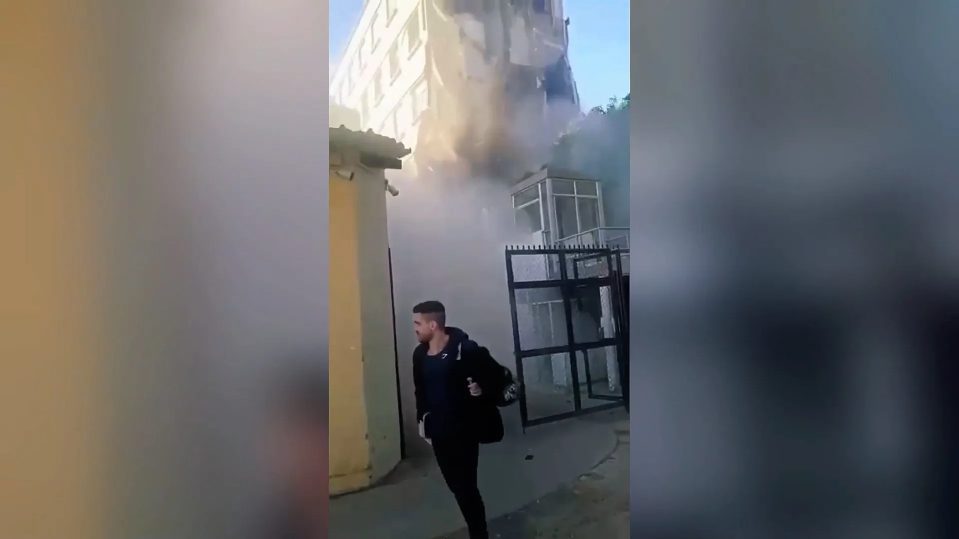 Part of children’s hospital collapses in Colombia earthquake