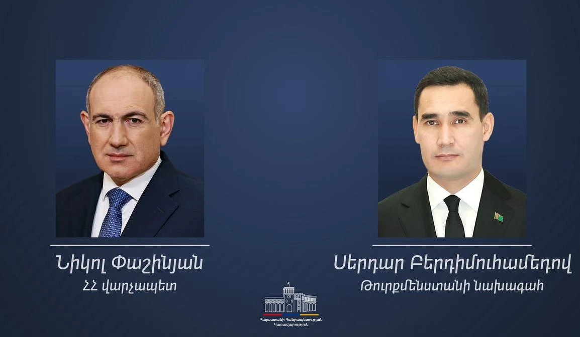 Մենք Թուրքմենստանում բարձր ենք գնահատում Հայաստանի հետ հարաբերությունները. Սերդար Բերդիմուհամեդովը՝ Փաշինյանին