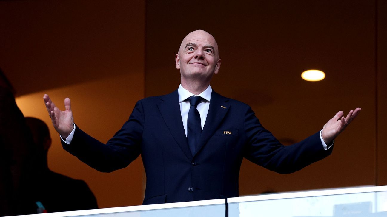 Six Arab federations back Infantino as FIFA chief