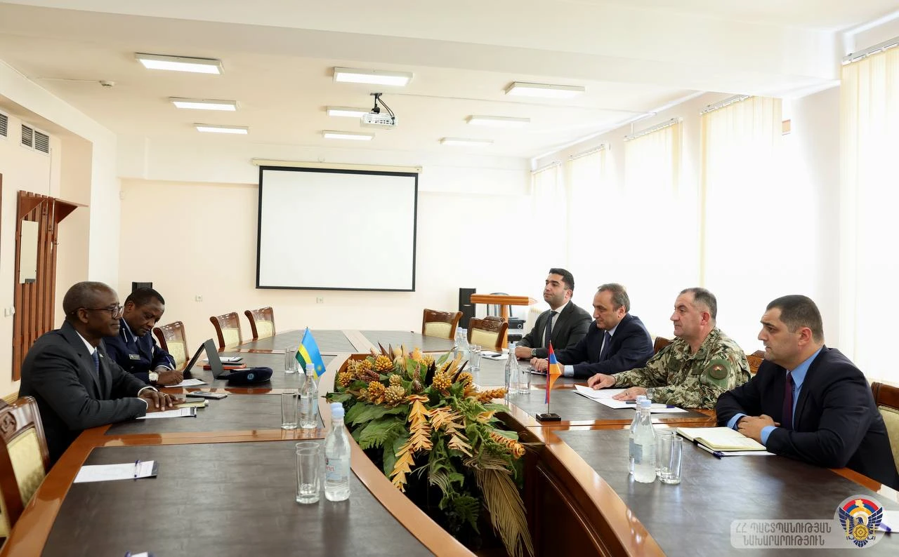 Քննարկվել են Հայաստանի և Ռուանդայի միջև պաշտպանության բնագավառում համագործակցության հնարավորությունները