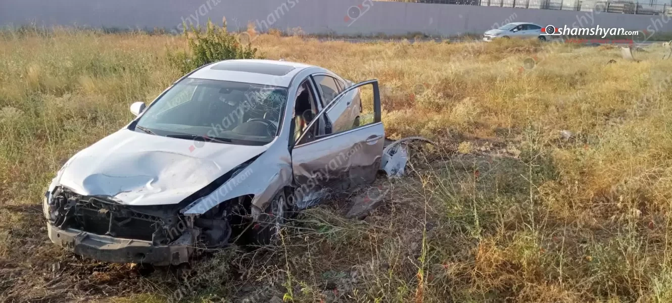 Կոտայքի մարզում բախվել են Jeep Compass-ը և Mazda 6-ը․ վերջինս բախվել է գազատարին, ապա քարերին և հայտնվել դաշտում․ կա վիրավոր