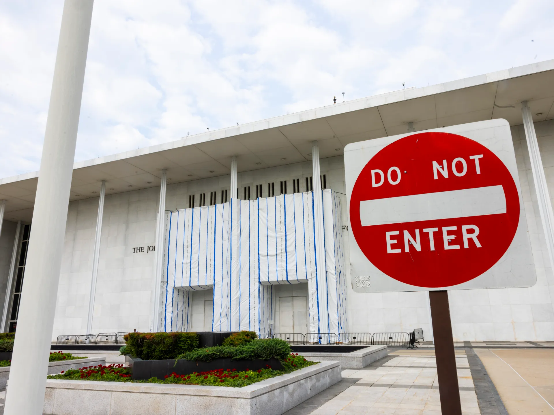 Kennedy Center board says it won’t try to immediately restore Trump’s name
