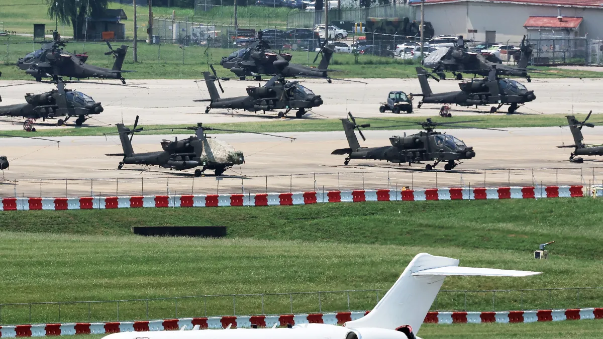 North Korea fires ballistic missiles as US-South Korea drills near end