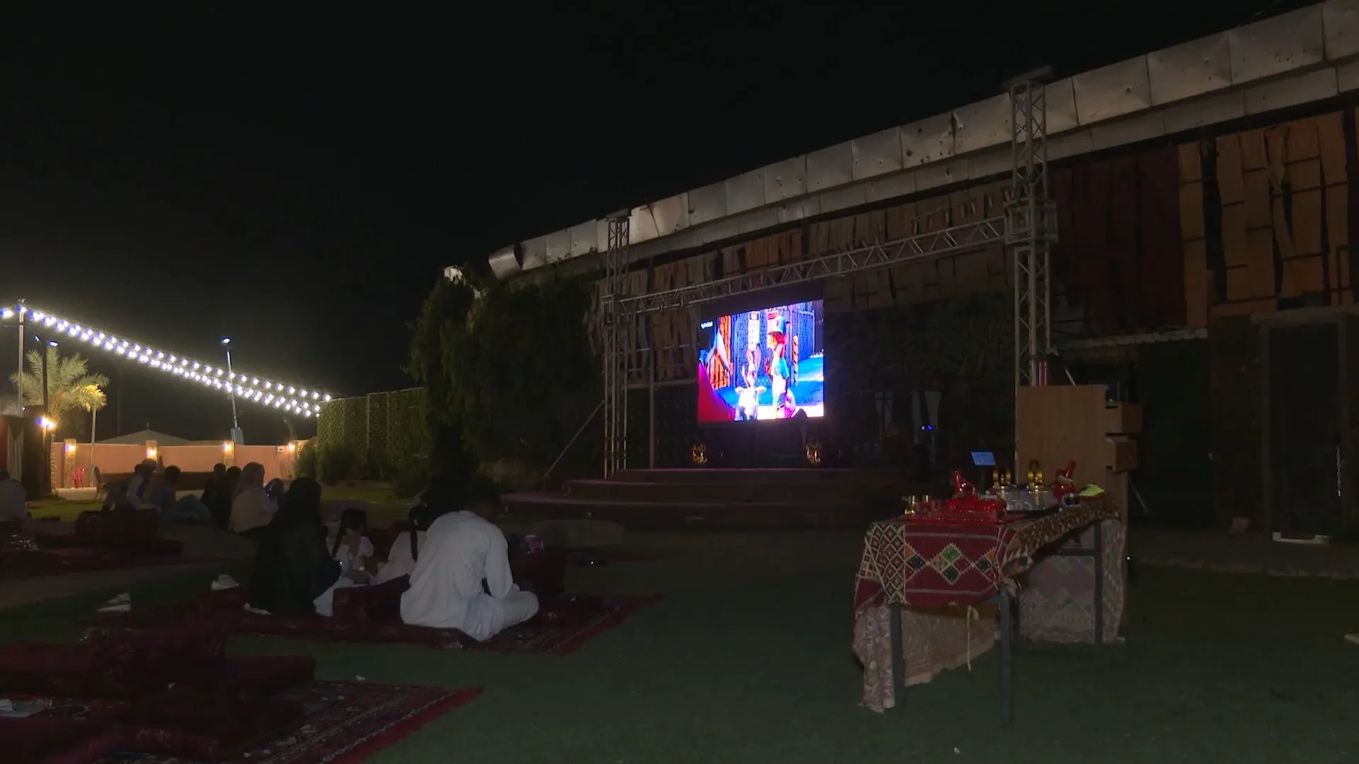 Open-air cinema brings movie nights back to Khartoum