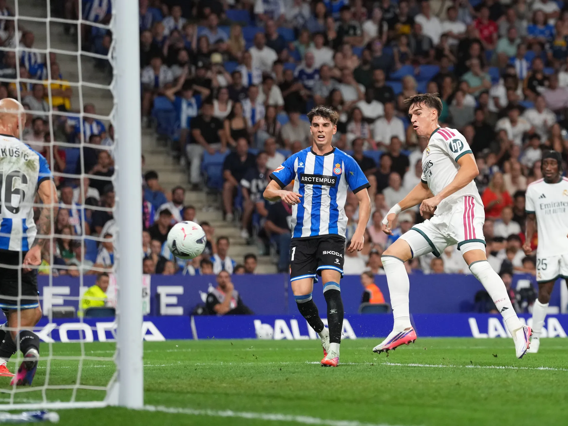 Real Madrid beat Espanyol 2-1 in Jose Mourinho’s first game on return