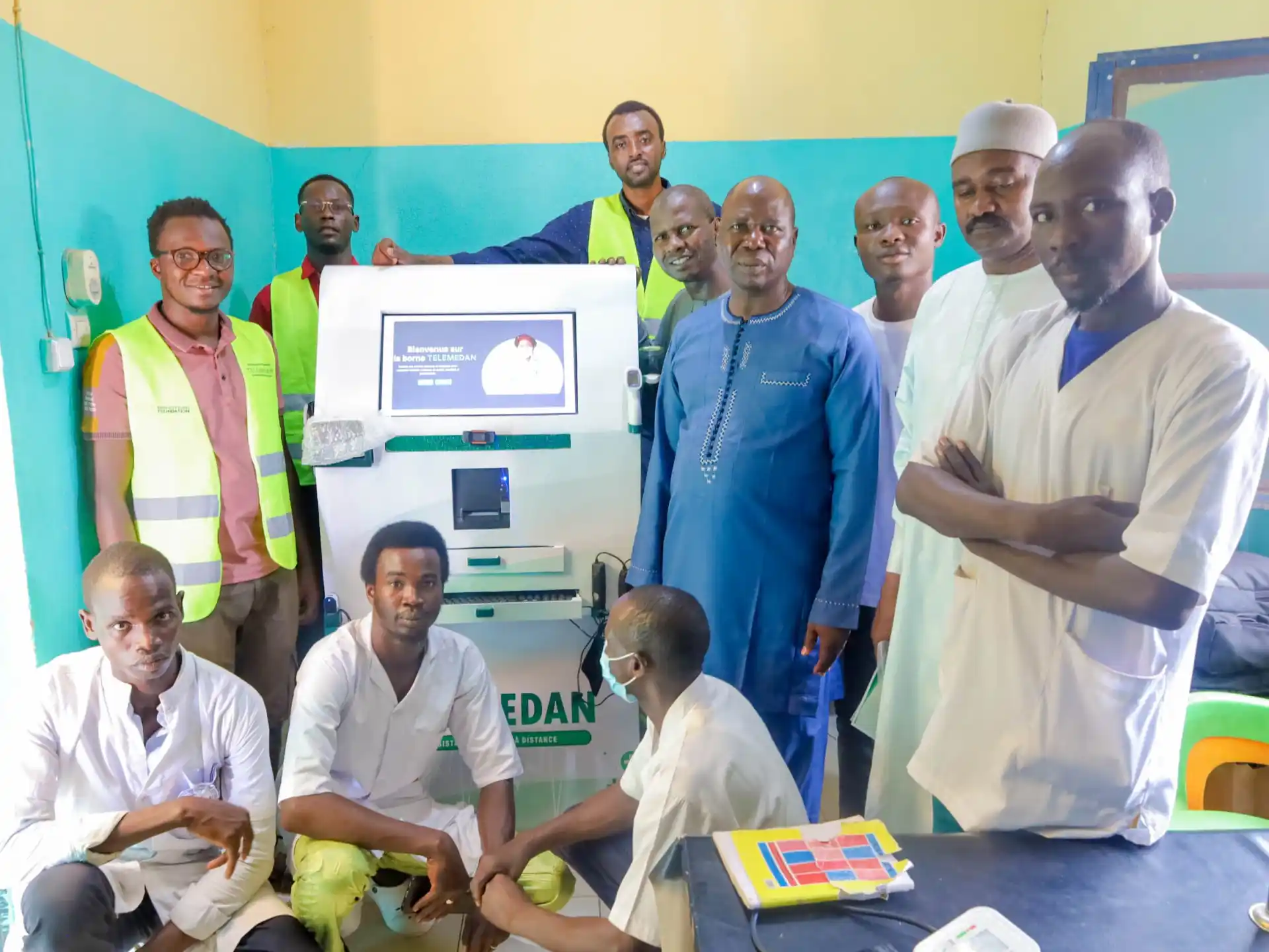 In rural Chad, solar kiosks bring healthcare closer