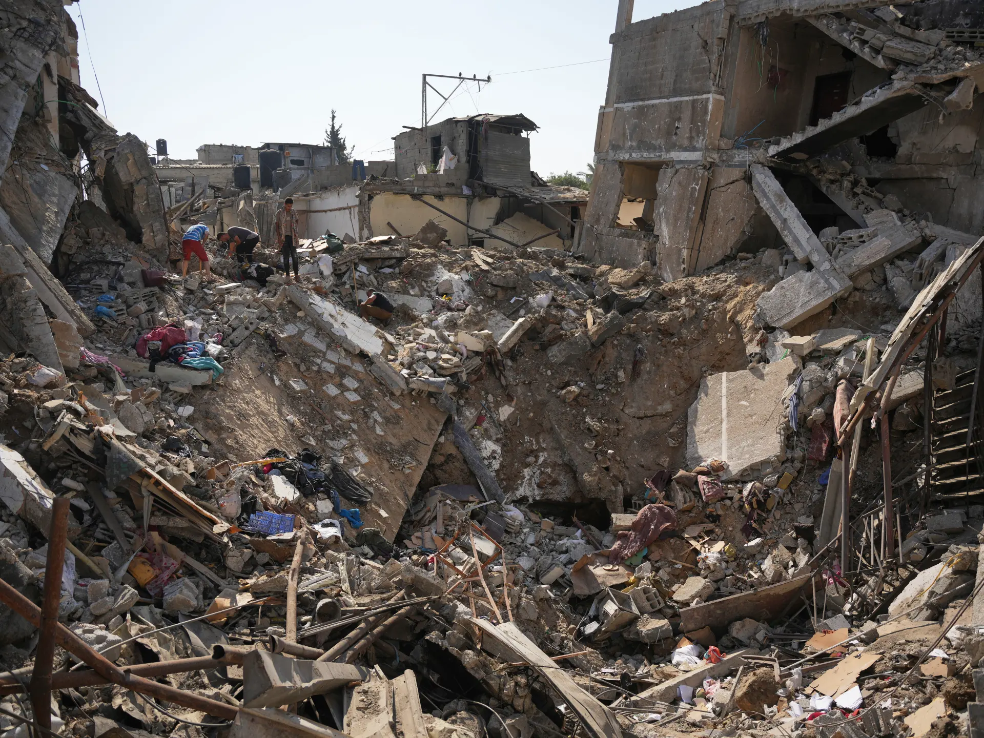 Israeli air strike near Gaza refugee camp kills one person and injures two