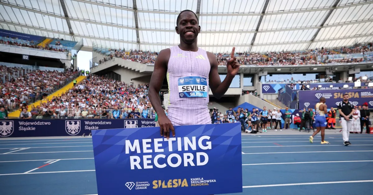 Seville, Jefferson-Wooden roar to 100m wins at Silesia Diamond League