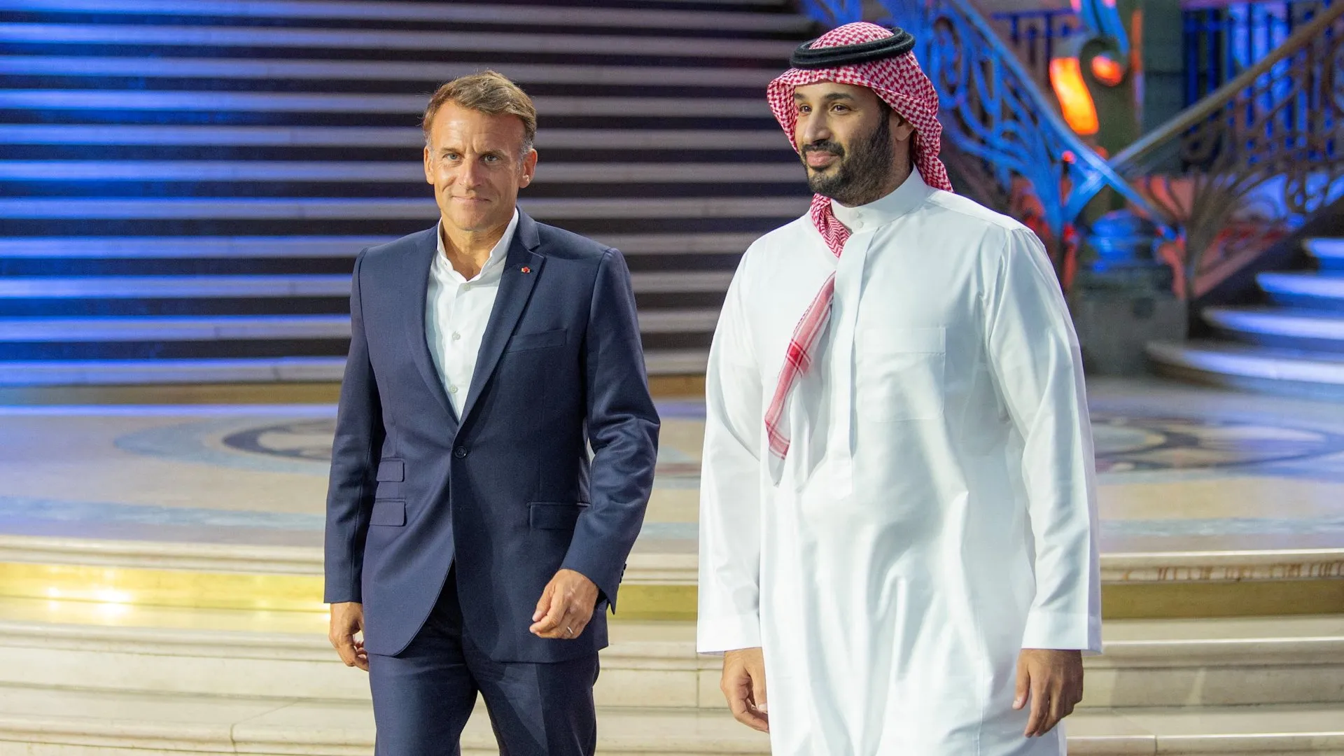 Macron and MBS attend Esports World Cup closing ceremony