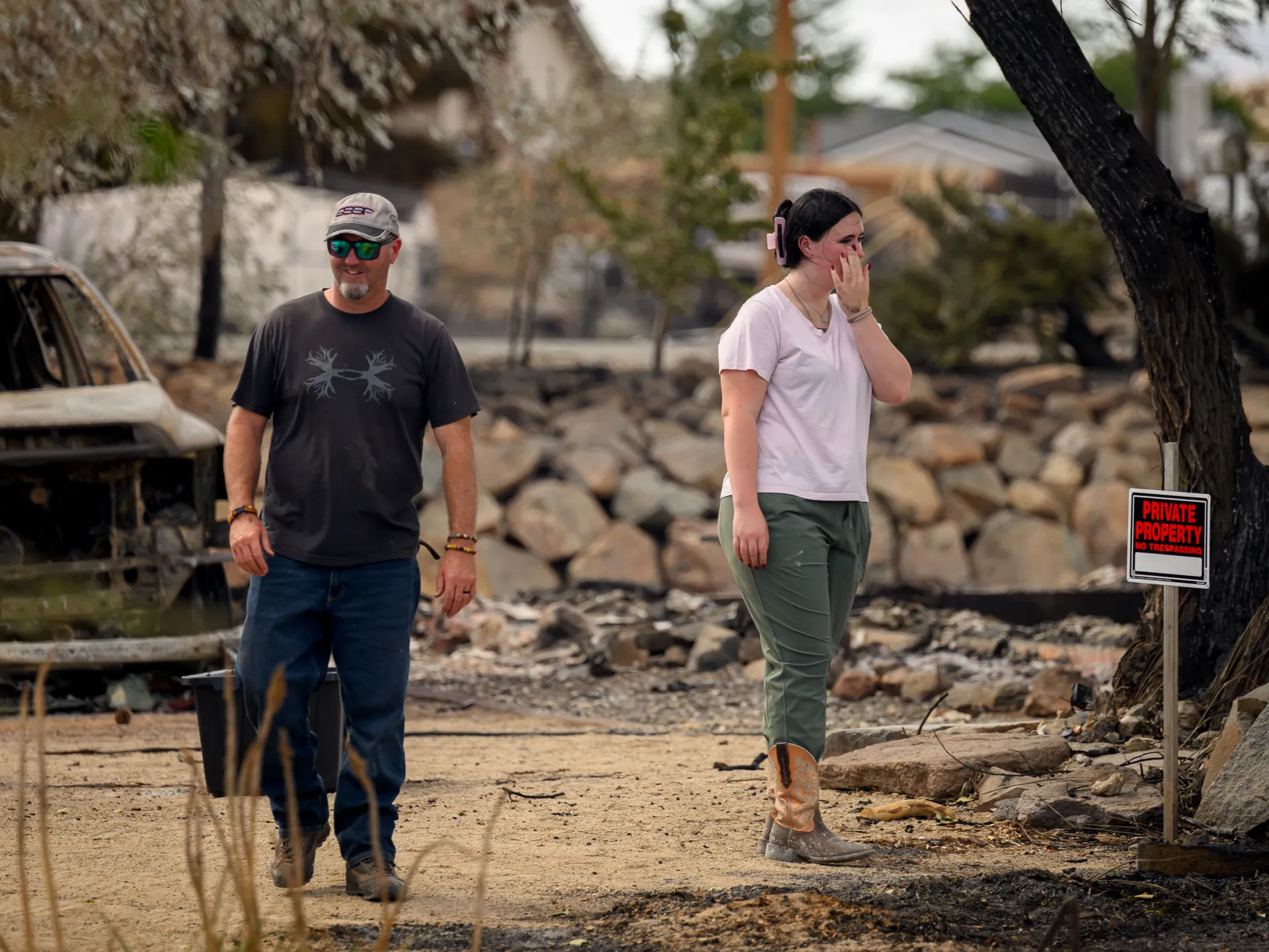 Nevada wildfire contained to 27 percent as thousands still displaced