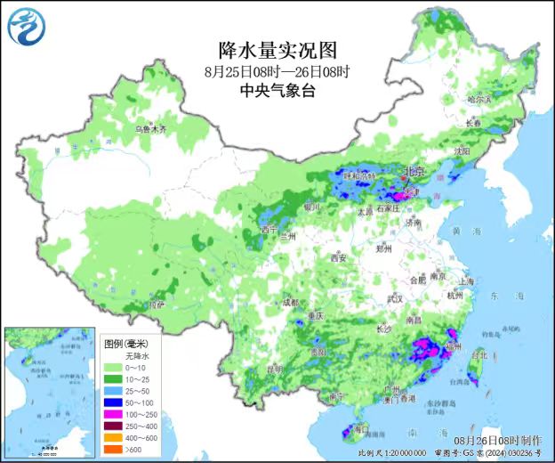 中国气象局：全国669个气象站出现大暴雨