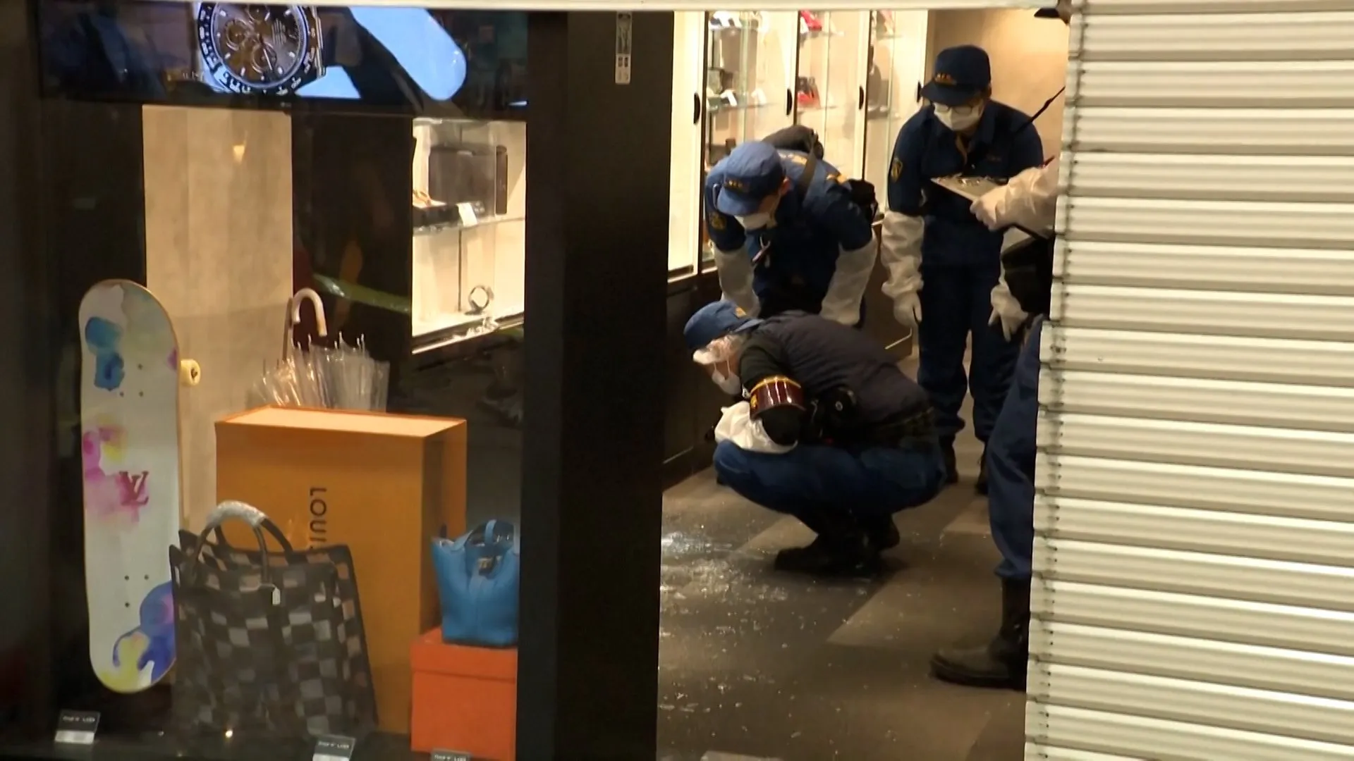 Luxury watches worth $1.2 million stolen from a popular mall in Tokyo