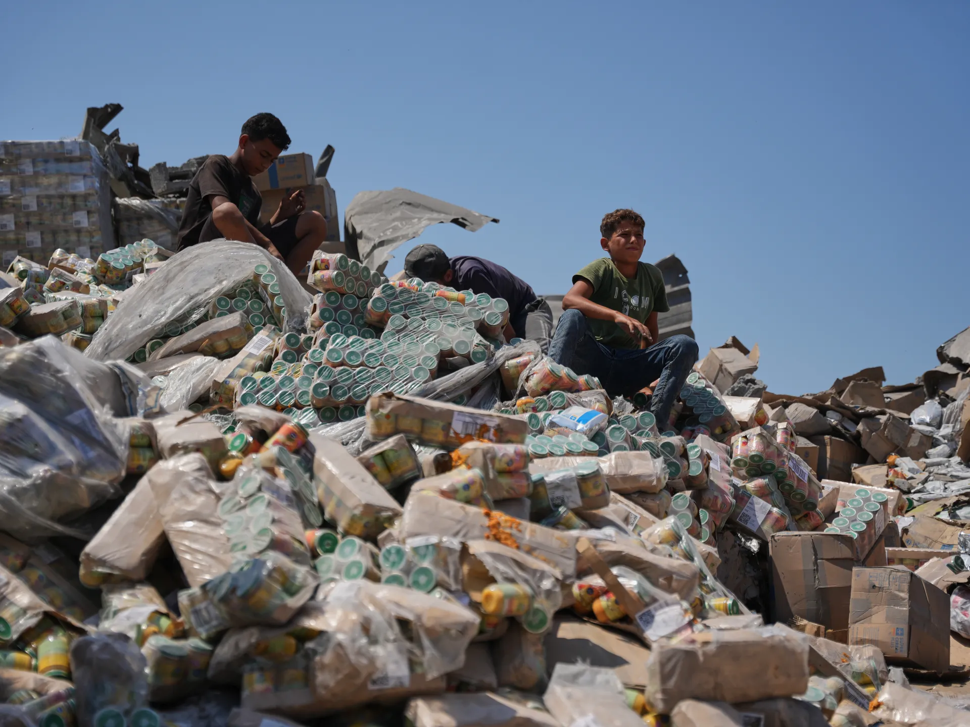 Israeli strikes kill five people, including three from one family, in Gaza