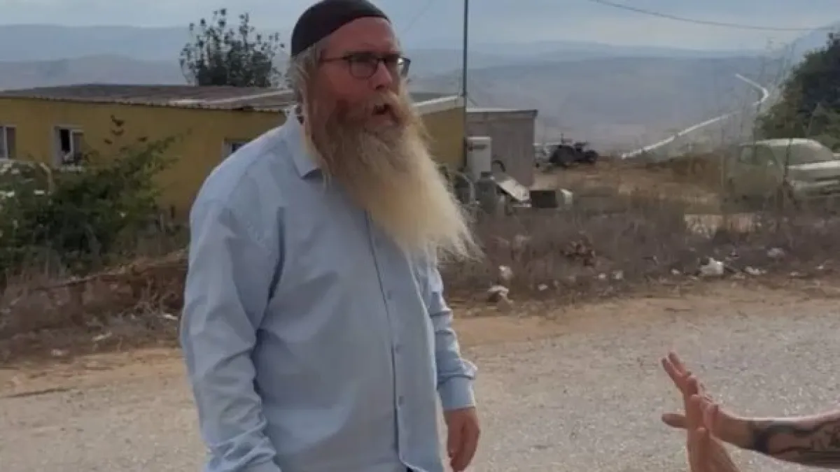 Israeli settler rabbi says Palestinians should leave the occupied West Bank