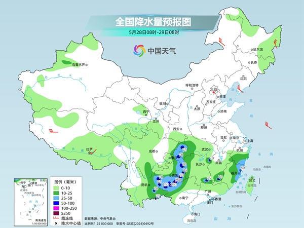 南方强降雨减弱高温缓和 重庆贵州等地需警惕次生灾害