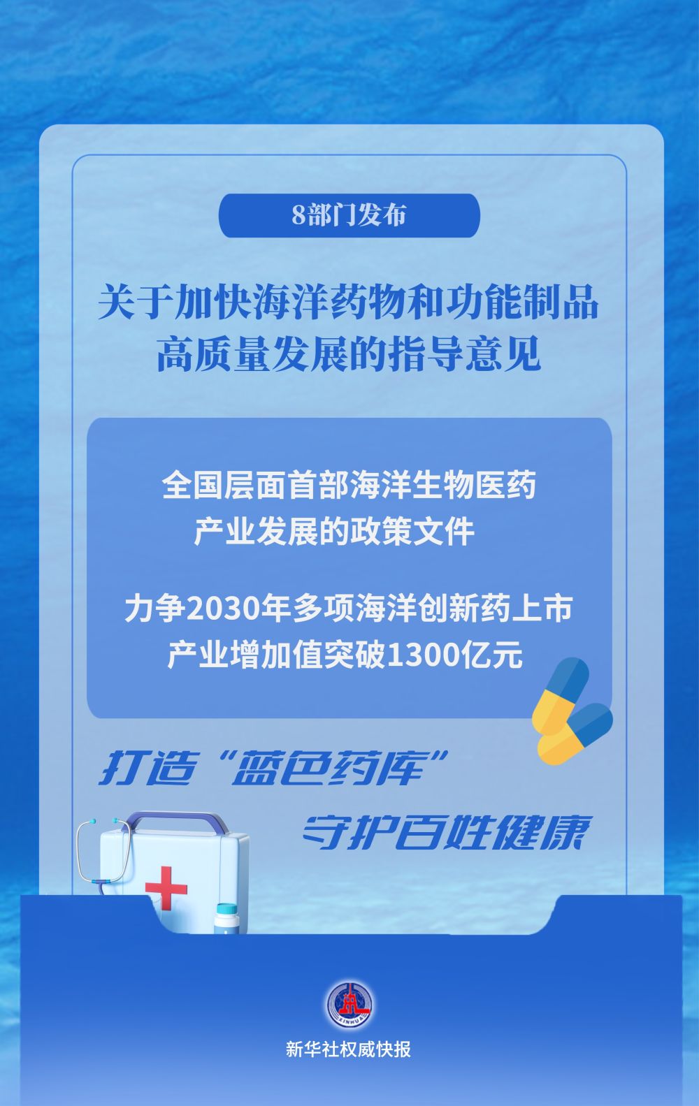 我国首部海洋生物医药产业发展的政策文件发布