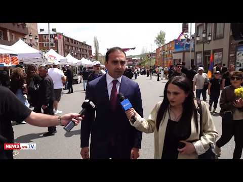Ազգի բոլոր դավաճանները դատվելու են. Ավինյանը՝ Ապարանում