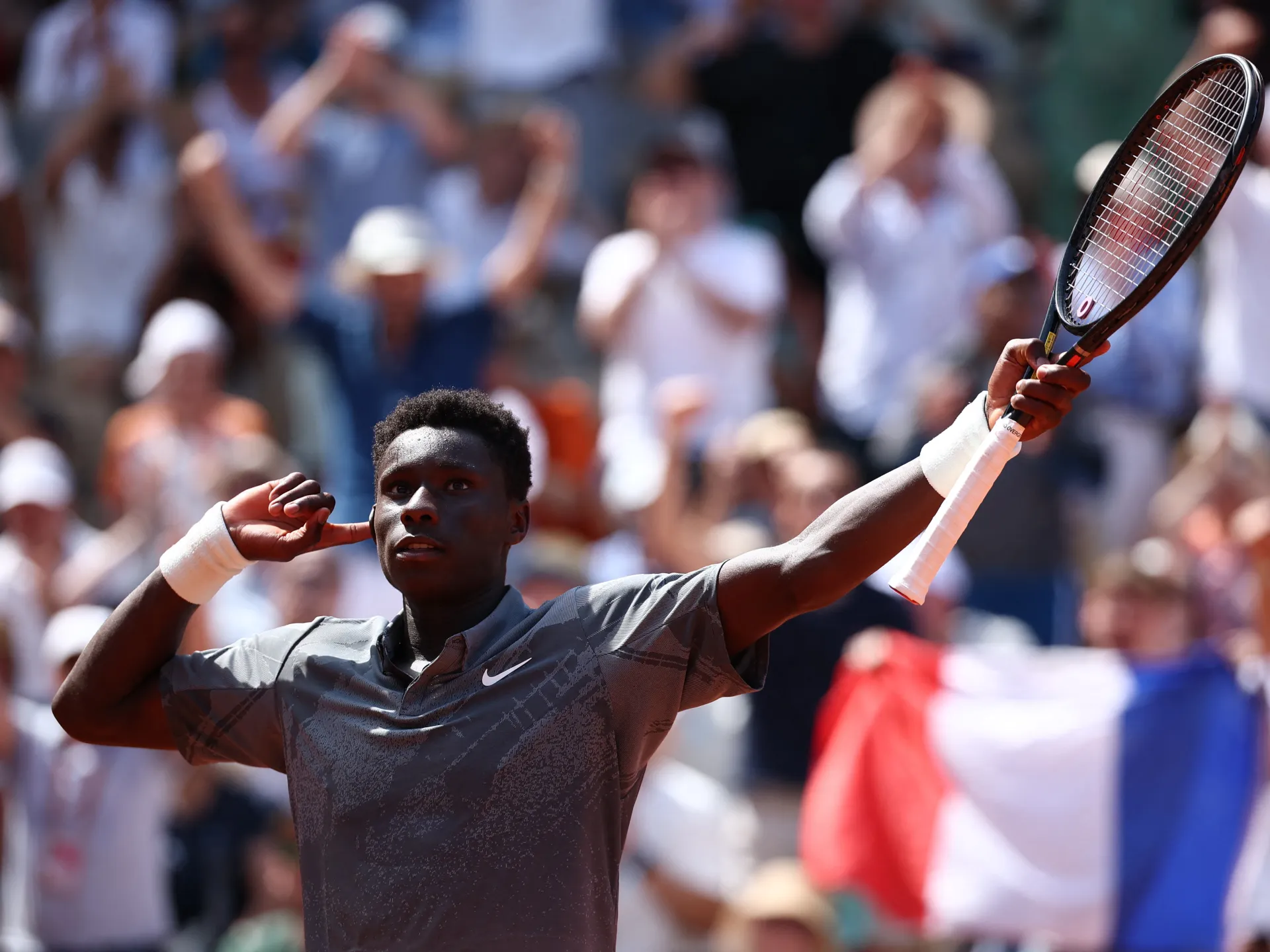Teenager Kouame matches Nadal 20-year record in stunning French Open win
