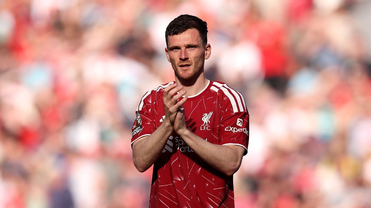 Sources: Spurs closing in on Liverpool's Robertson...