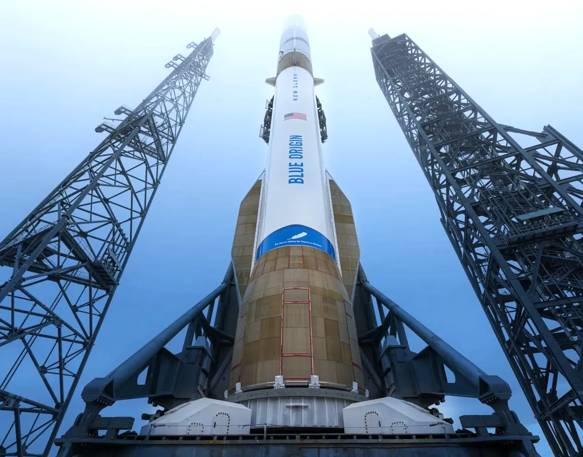 Blue Origin’s New Glenn rocket explodes during testing in Florida