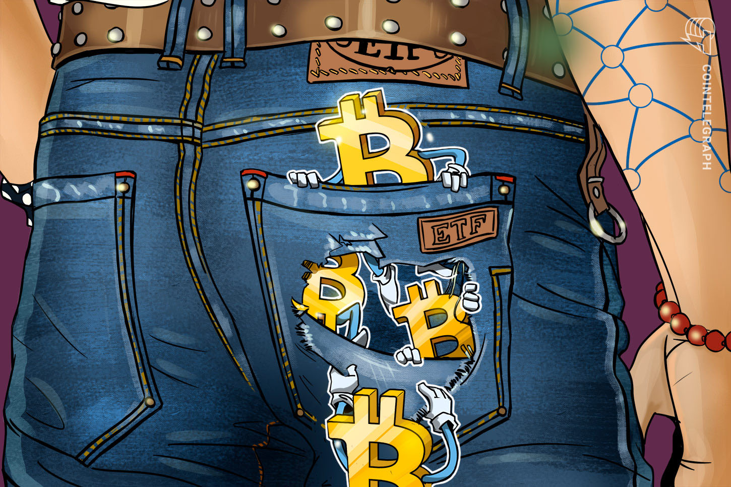 Bitcoin ETFs bleed $2.8B in record nine-day outflow streak