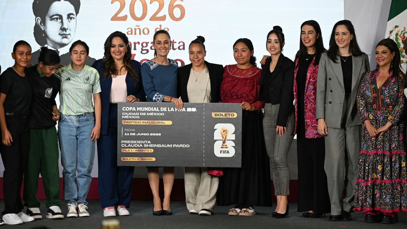 Mexico prez gives away her ticket to WC opener