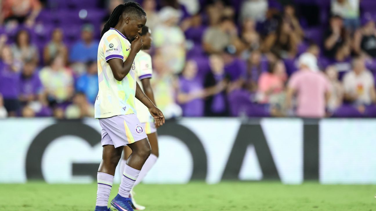 NWSL top scorer Banda injured late in Pride's win