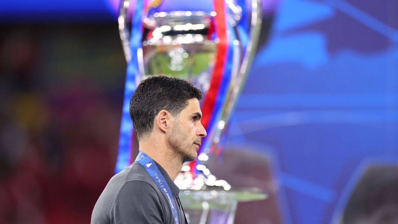 Arteta: Arsenal must be 'ambitious' after final lo...