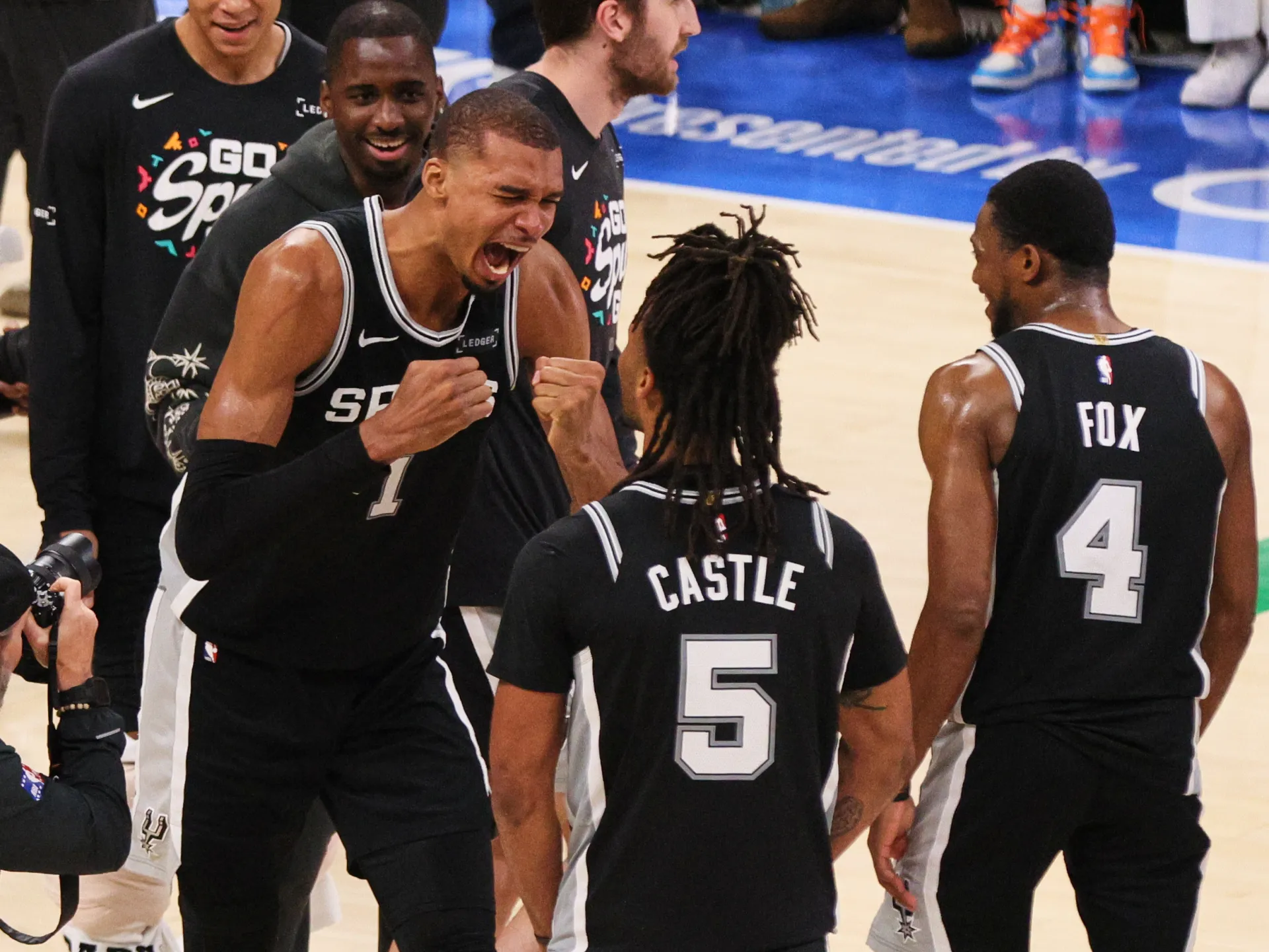 Wembanyama’s Spurs dethrone Thunder to reach NBA Finals against Knicks