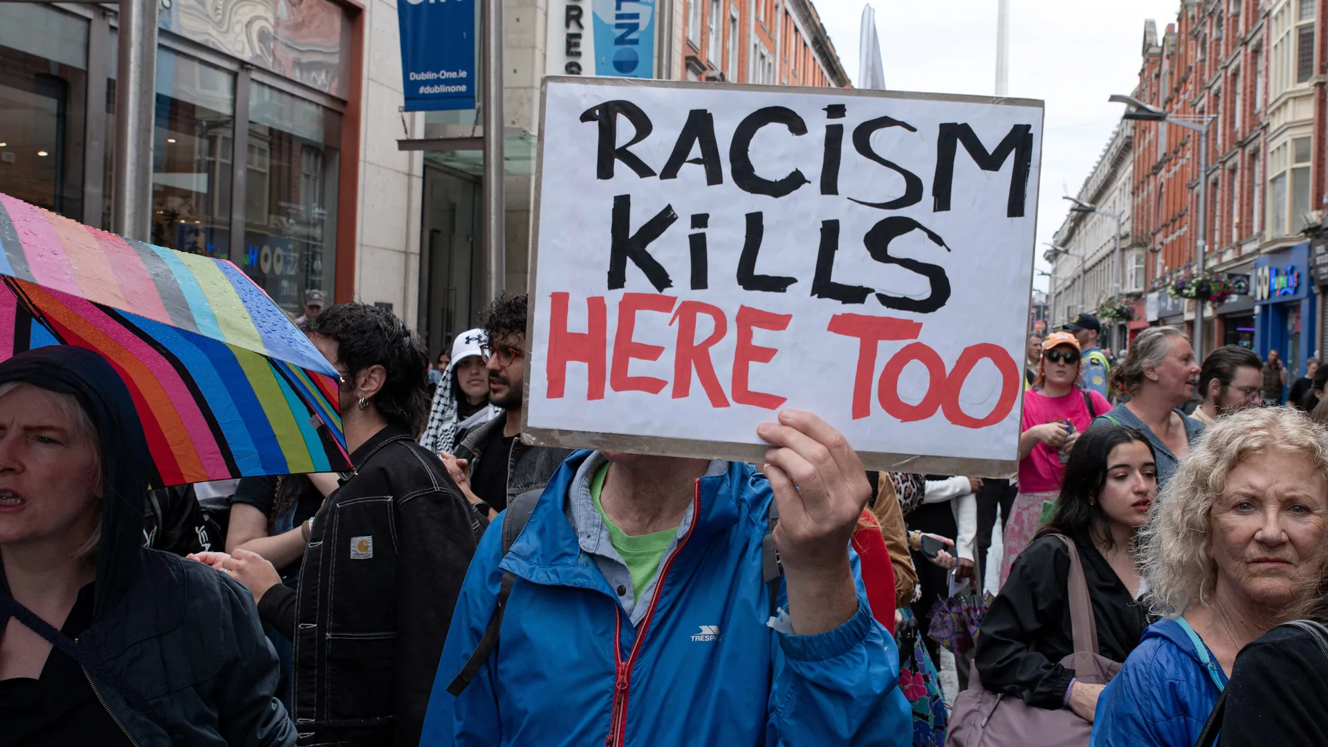 Dublin protesters demand justice over death of Congolese man