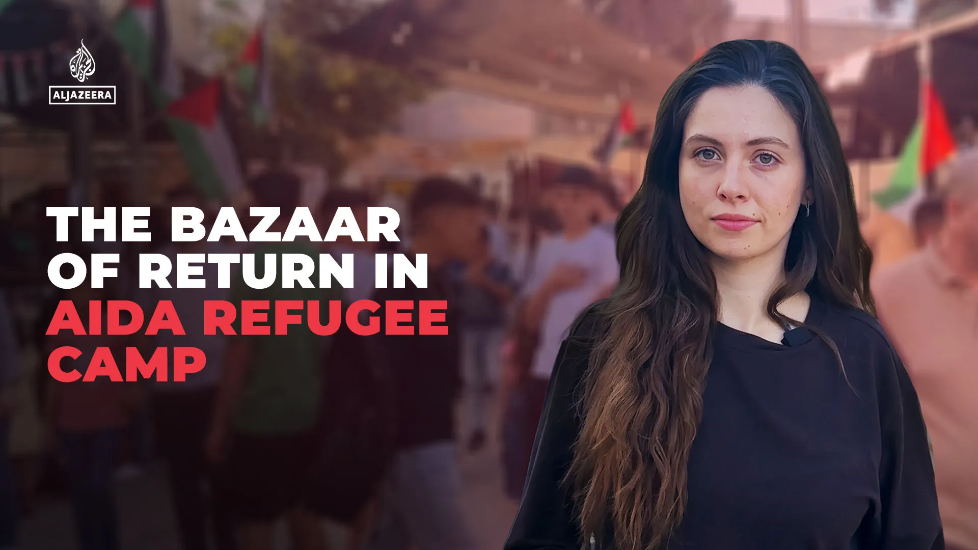 The Bazaar of Return in Aida Refugee Camp