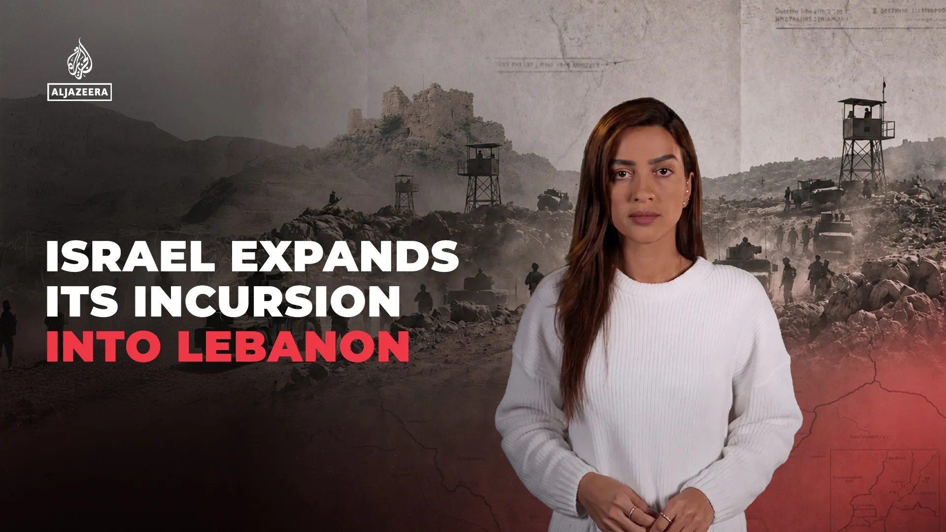The largest Israeli advance into Lebanon in years