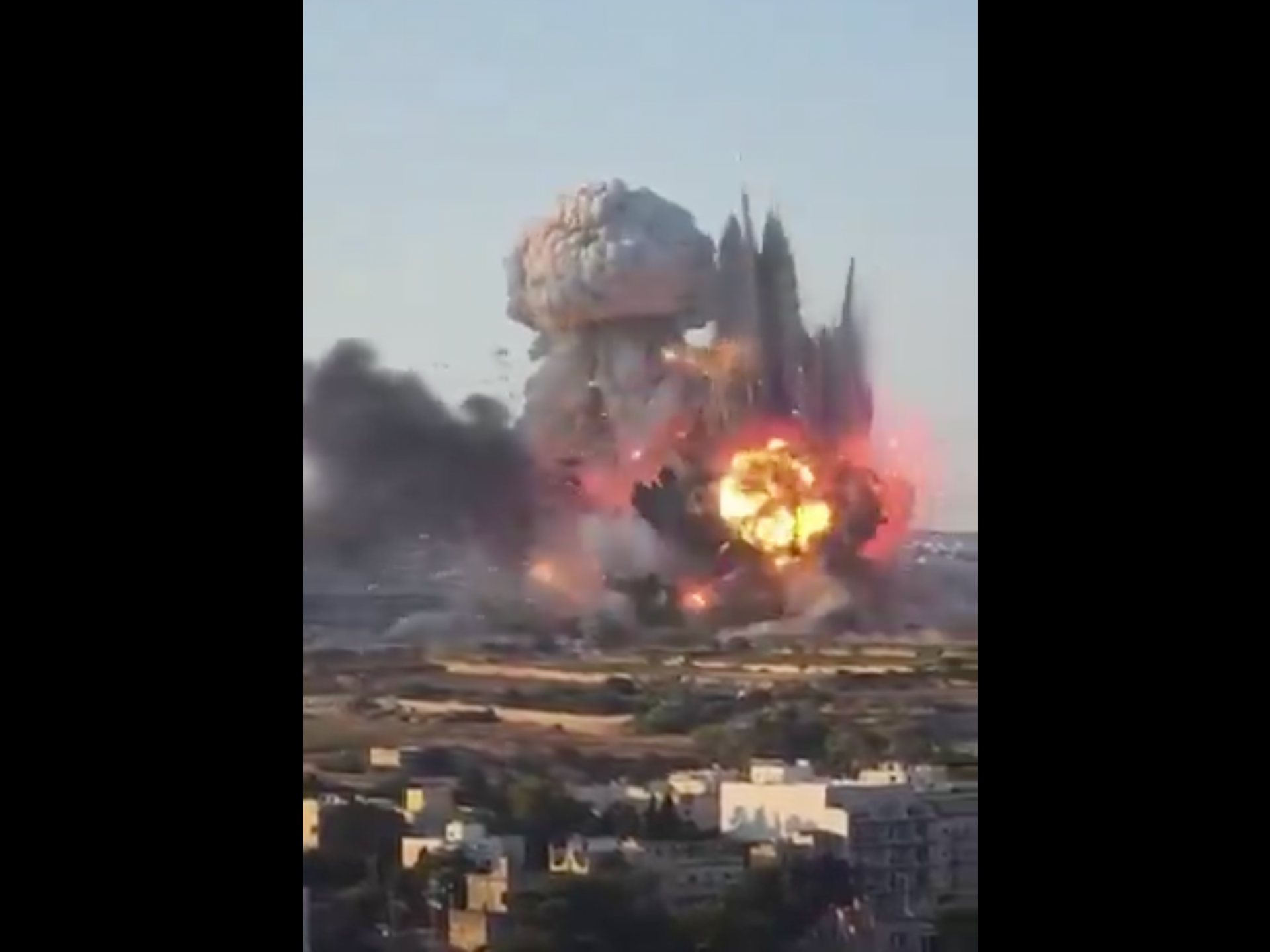 Huge explosion at Malta fireworks factory
