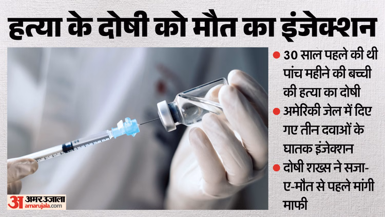 US: पांच महीने की बच्ची की हत्या करने वाले शख्स को दिया गया मौत का इंजेक्शन, 29 साल पहले मिला था मृत्युदंड