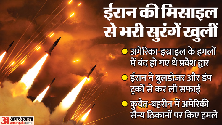 West Asia Tension: ईरान ने जमीन से खोद निकाला मिसाइलों का जखीरा, फिर अमेरिकी सैन्य ठिकानों पर किए दनादन हमले