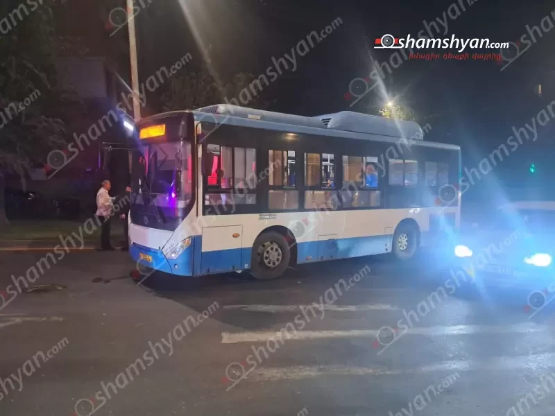 Երևանում «Zhongtong» ավտոբուսը վրաերթի է ենթարկել հետիոտնին. վերջինս տեղափոխվել է հիվանդանոց
