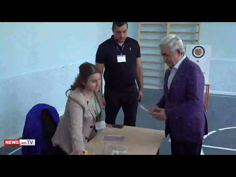 Սերժ Սարգսյանը քվեարկեց