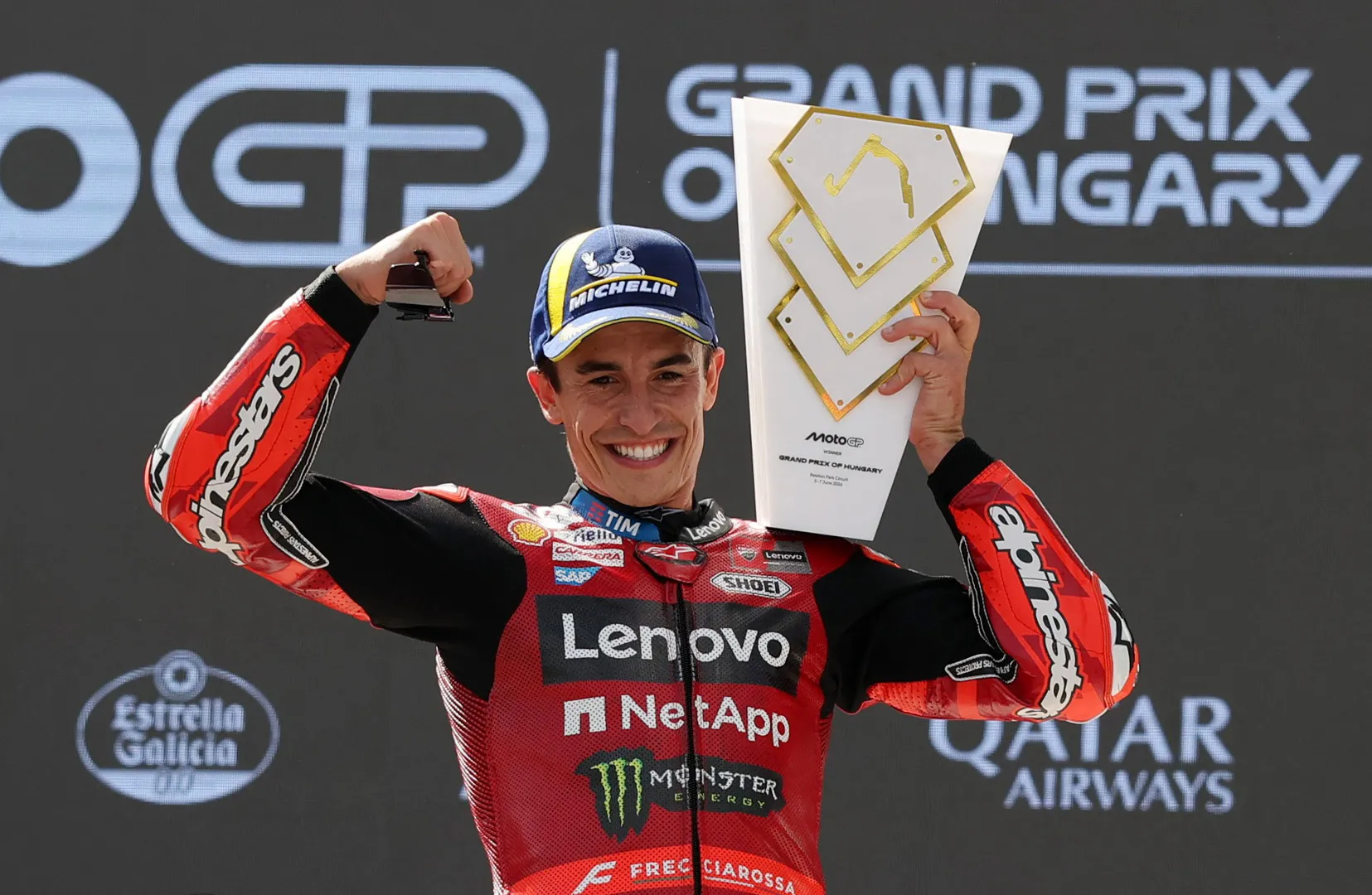 Marc Marquez hits 100 career wins with Hungarian MotoGP victory