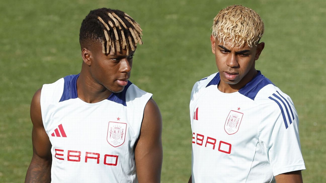 Yamal, Williams out of Spain's last WC warmup