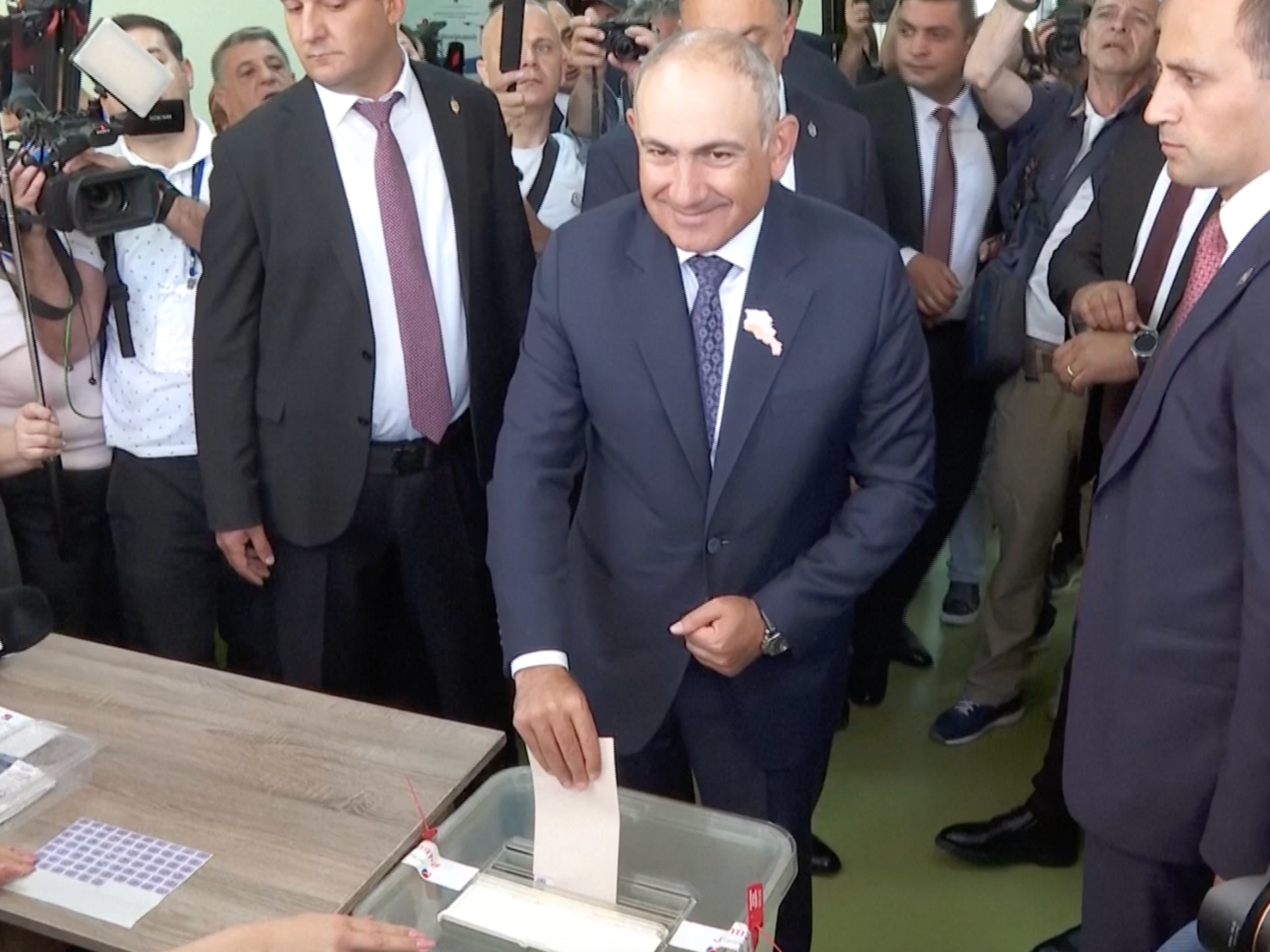 Armenian PM Pashinyan declares victory in parliamentary elections