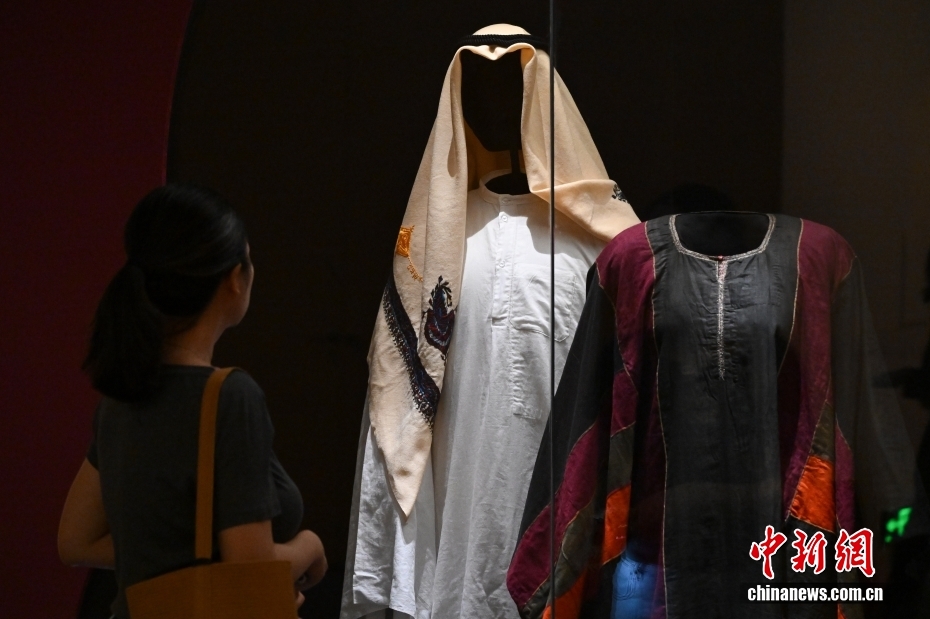 “行·迹——卡塔尔游牧生活与文化展”开幕式在中国国家博物馆举行