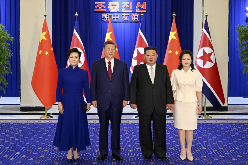 新华图讯丨习近平出席金正恩举行的欢迎宴会